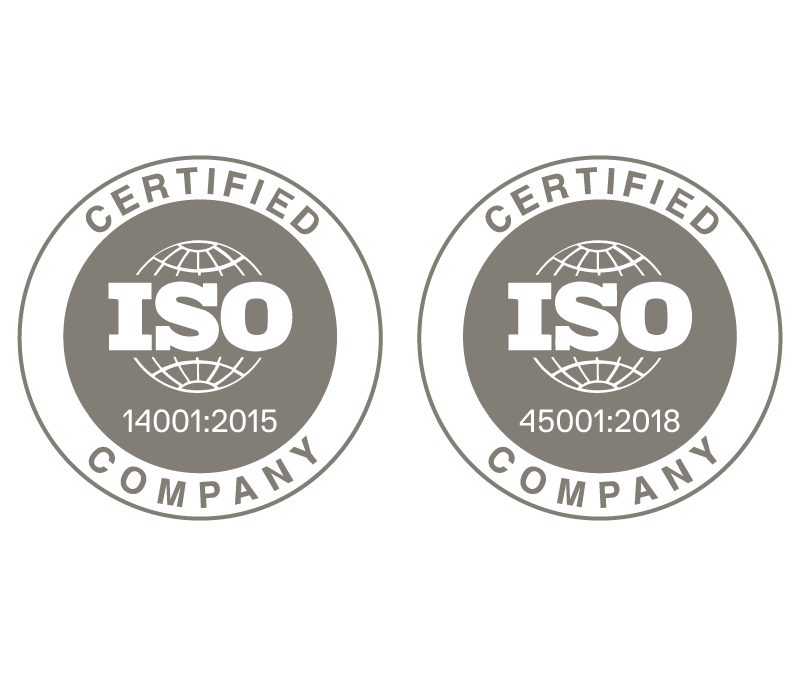 Certificación ISO 14001:2015 ISO 450001:2018.